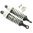 thumbnail image 1 of fastboy RCGOFOLLOW 1/18 Aluminum Alloy Smooth Front Rear Shock Absorber Rc Front Rear Shock Absorber For HIMOTO -18 Silver, 1 of 6