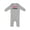 AC-Heather Grey, variant on Future HR Manager Baby Romper Coveralls