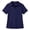 Dark Blue, variant on Gyujnb Collared Short Sleeve V Neck Polo Top School Uniform Daily Casual Everyday Wear (Little Girls, Big Girls),9-10 Years