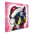 thumbnail image 2 of Trademark Fine Art 'Boston Terrier Christmas' Canvas Art by Dean Russo, 2 of 3