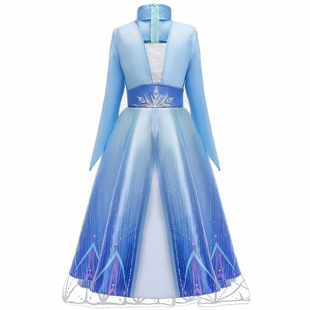 KAWELL Vestido de Princesa de Lujo Disfraces de Halloween para Niñas Cosplay Vestidos de Fiesta de Navidad, Niña 6t