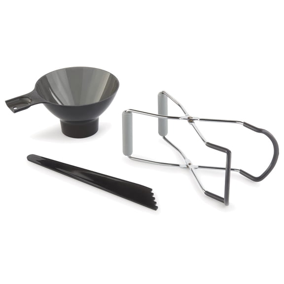 Ball 3-Piece Beginner Canning Kit, Essential Home Canning Supplies with Mason Jar Lifter, Headspace Tool and Canning Funnel for Regular or Wide Mouth Mason Jars