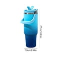 thumbnail image 3 of Termo de vacío de 1140 ml con pajita abatible para hombre y mujer (azul), 3 of 8