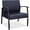 Multi-color, variant on Big & Tall Black Leather Guest Chair, Black