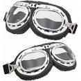thumbnail image 5 of SBSG Aviator Hat Pilot Goggles Fur Ear Flaps Trooper Trapper Pilot Cap for Men Women,02, 5 of 5