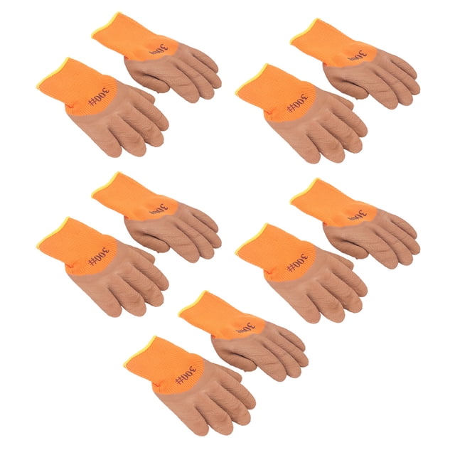 Guantes De Trabajo, 5 Pares Buenos Guantes De Trabajo De Protección Al Aire Libre Para Operar