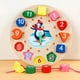 thumbnail image 4 of Juguetes Educativos Montessori para niños bloques de madera juegos de rompecabezas para niños de 2 a 3 años tablero cognitivo de aprendizaje de números del alfabeto, 4 of 5