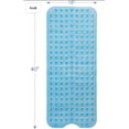 thumbnail image 2 of TWO 9 HOME PVC Bathtub Mat, Non-Slip, Antibacterial, 40" x 16", 2 of 5