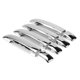 thumbnail image 2 of Cubierta de manija de puerta galvanizada de cromo para automóvil de 8 piezas para Subaru Forester 2009-2013, 2 of 5
