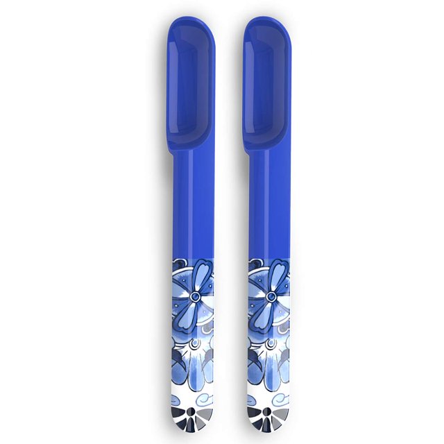 Prepara Taco Cuchara Juego De 2 Azul