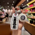 thumbnail image 3 of Estuche para llave de coche Mercedes-Benz, diseño especial, nuevo, Clase E, E300l, clip, C260l, carcasa, A200l/glb/glc, compatible con pista de carreras, 3 of 4