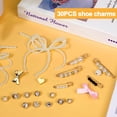 thumbnail image 3 of Shoe Lace Charms with Bows Clasps Pins Jewelry, 3 of 7