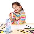 thumbnail image 4 of Clearance Stationery Bag under $5,Cartoon Cute Shape Milk Bag Creative Storage Pencil Case Student Stationery Gift, 4 of 5