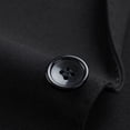 thumbnail image 6 of Beauty-Emily Men's Classic Double-Breasted Suit Set – Slim Fit 2-Piece Blazer & Pants, Formal Business Suit for Office, Wedding & Events, 6 of 11