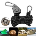 thumbnail image 4 of Accesorios para Acampar Likrtyny Reflectantes A Prueba de Viento Ajustables con Líneas Tensoras 4 Mm negro, 4 of 9