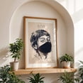 thumbnail image 4 of Who's The Queen - Illustration Sketch Modern Art Portrait Abstract Graffiti Moody Oak Framed Wall Art Print 12 x 18 inches, 4 of 59
