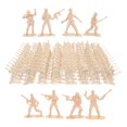 thumbnail image 2 of 4.5cm Miniature Soldiers Statue Model , DIY Play Accessory - Beige, 4.5cm, 2 of 6