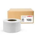 thumbnail image 1 of 100 Rolls of 30251 Removable Compatible Labels for DYMO 1-1/8" X 3-1/2" (28mm x 89mm), 1 of 5