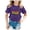 Purple, variant on ibiyuan First Day Of School Shirt Kids Back To School Shirt Kids Casual Short Sleeve T-Shirt Graphic Tee Tops Kids Cotton Summer Top
