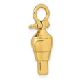 thumbnail image 4 of FB Jewels 14K Yellow Gold Swivel Pendant with Shackle Bail 3D, 4 of 5