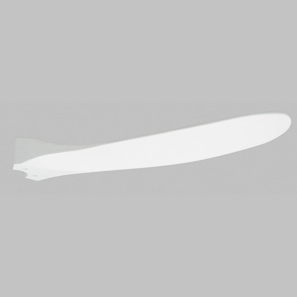 3 Blade Ceiling Fan with Handheld Control in Contemporary Style 60 inches Wide By 11.7 inches High-Matte White Finish-Matte White Blade Color Bailey