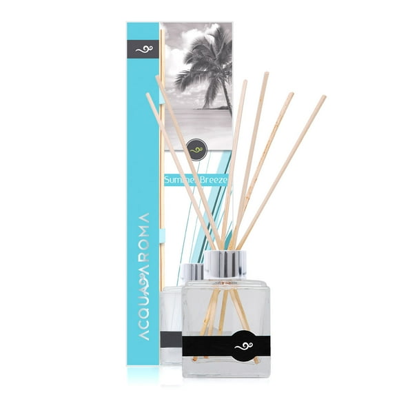 Acqua Aroma Summer Breeze Reed Diffuser 3.4 FL OZ (100ml) Gift Set