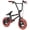 Black and Red, variant on Invert Supreme Mini BMX Bike Black and Green
