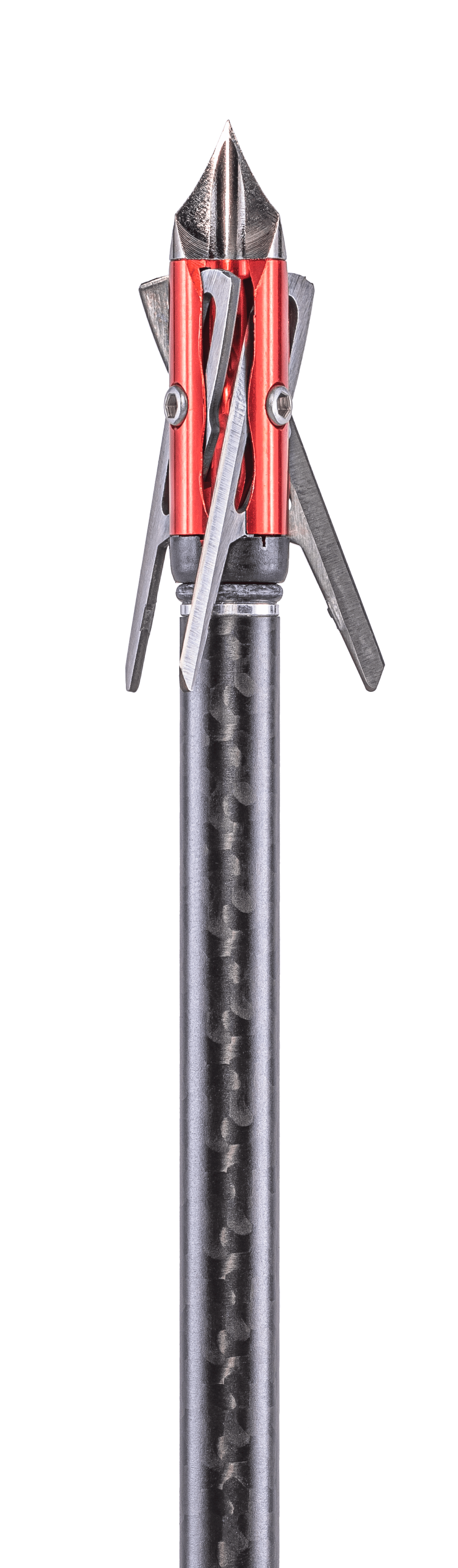 Rage 3-Blade Chisel Tip Slipcam 100 Grain Broadhead, 3 Pack, Steel Blades, Model R60100-3W