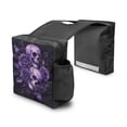 thumbnail image 2 of Uorisanigo ATV Tank Bag Hanging Cargo Tank Saddle Bag Purple Flower Skulls ATV Saddle Bags Motorcycle Saddlebag for ATVs Dirt Bike Snowmobile, Easy to Install, 2 of 7
