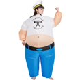 thumbnail image 3 of Disfraz inflable de capitán Sheriff para adulto, traje de Anime de fantasía para Halloween, Navidad, carnaval, fiesta de cumpleaños, 3 of 4