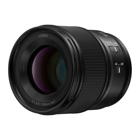 Panasonic Autofocus 100mm f/22 Macro Lens Set for LUMIX S Series Cameras