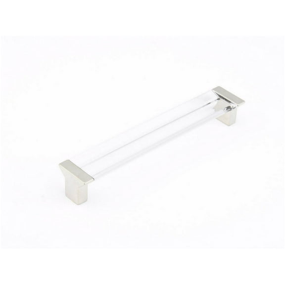 Schaub And Company 317-15-CL Positano 6-5/16" Center To Center Clear Luxury Acrylic