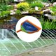 thumbnail image 4 of Greeniant Skimmer de hojas de piscina, malla de salvamento de red profesional con mango, rastrillo, hojas, marco de suciedad, depurador, herramientas Deportes acuáticos Greeniant OD024565-00, 4 of 6