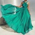 thumbnail image 2 of Gaecuw Womens Cocktail Dresses Crew Neck Sleeveless Ankle Length Long Dresses Swing Formal Dresses Party Dress Prom Dresses Champagne Dresses Bridesmaid Dresses Elegant Solid Wedding Guest Dresses, 2 of 9