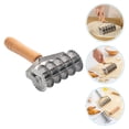 thumbnail image 2 of Monyance Noodle Cutter Stainless Steel Dough Wheel Rolling Pin Tool for Kitchen Cooking(8.07X4.53X2.17Inches), 2 of 10