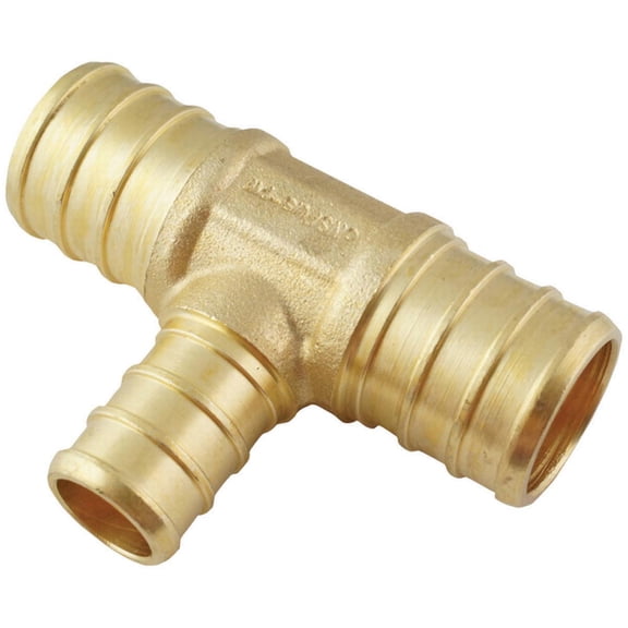 Conbraco Fitting Pex Tee 3/4X3/4X1/2Brs APXT343412