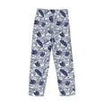 thumbnail image 3 of Haiem Blue Fish1 Men's Pajama Pants Ultra Lightweight Pjs Bottoms Sleepwear Bottom Pants With Pocket Drawstring-X-Large, 3 of 7