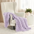 thumbnail image 2 of Manta Bedsure Lavender Fog, forro polar para sofá, 130 x 150 cm, 2 of 7