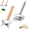 Mix, variant on Stainless Steel Rolling Dumpling Wrapper Cutter, Manual Dough Cutting Tool with Wooden Handle for Home Kitchen Pastry Making (#A*1)
