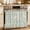 Celadon, variant on Oven Skirt Curtain for Kitchen 20x27 Inch, Coconut Palm Trees Oven Curtain with 8 Ribbon Ties & Ruffle Trim, Stove Skirt Curtain Dishwasher for Cabinets Over Sinks Summer Tropical Plants Rust Red