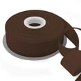 thumbnail image 2 of Polyester Dark Brown Grosgrain Ribbon, 150' x 1.5" by Gwen Studios, 2 of 3