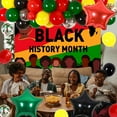 thumbnail image 3 of Kreatwow Black History Month Party Decoration Kit, 47 Pieces, 3 of 5