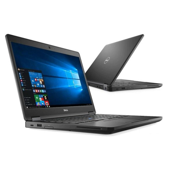 Dell Latitude 5580 Intel i5-7th 16GB 256G SSD 15.6' Backlit Keyboard WebCam HDMI Win 11 Pro with Free LIXSUNTEK® Ethernet Cable Grade A Refurbished