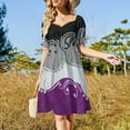thumbnail image 2 of Fancy Robe de Fond Drapeau Fierté Asexuée et Tourbillonnée Robe d'Invité de Mariage Robe de Fée 2024 Robes de Fête, 2 of 4