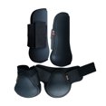 thumbnail image 1 of Botas De Tendón De Caballo Sunnimix PU Shell Tendón Fetlock Guard 4 Piezas, 1 of 8
