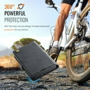 Dteck for Samsung Galaxy S22 Ultra Wallet Case, PU Leather Flip Folio Case with Card Holders RFID Blocking Kickstand Shockproof TPU Inner Shell Protective Phone Cover,Black