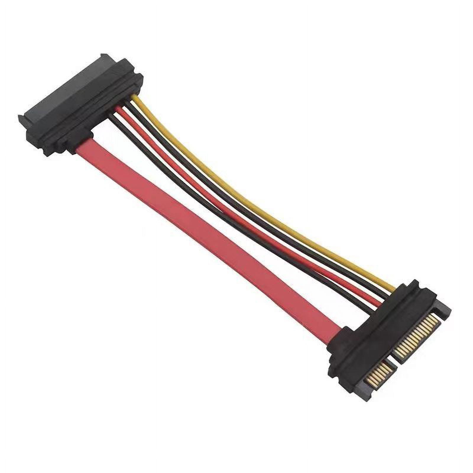 SFF-8482 Motherboard SAS 29P Female To SATA 22P Male Cable 7 15PIN Power Cable SAS Hard Disk Server To SATA 0.15M 0.3M 0.5M