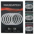 thumbnail image 3 of BESTSKY Fly Fishing Tapered Leader, 5pcs 9FT Fly Fishing Tapered Leader Fly Taper Line Leader Fishing Line With , Nylon, 3 of 7
