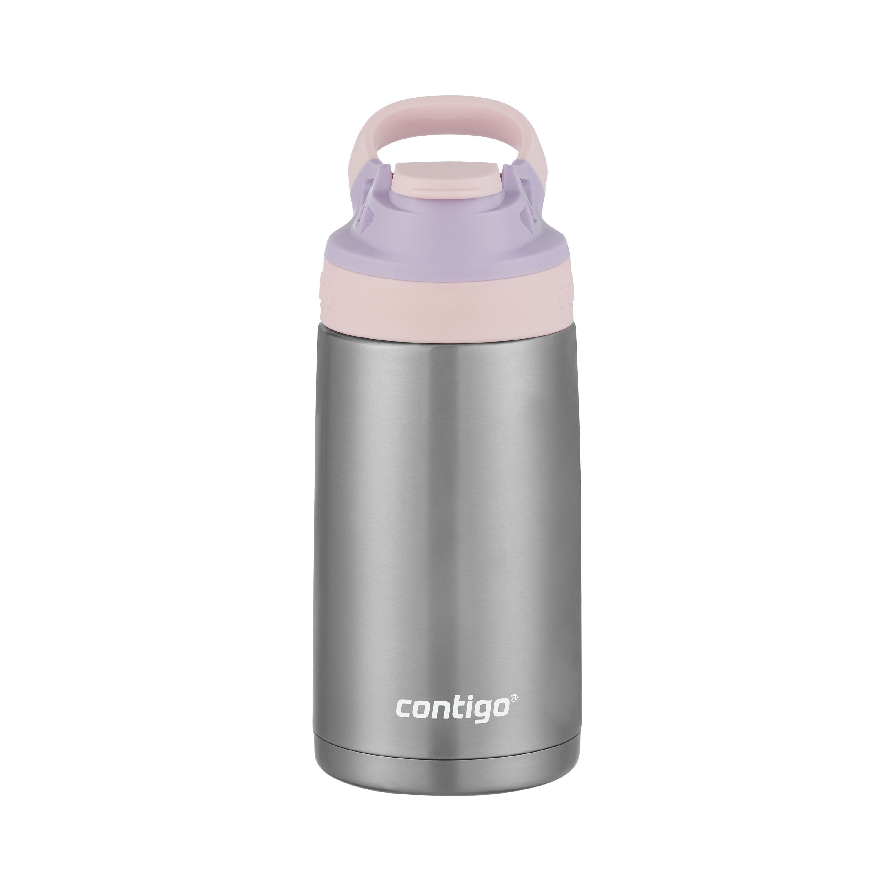Contigo AUTOSEAL Gizmo Sip Kids Water Bottle 14oz Thistle Petal Pink BPA-Free 