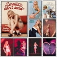 thumbnail image 2 of Póster con retrato de la cantante de moda moderna Sabrina Carpenter, pinturas en lienzo, imágenes artísticas de pared, decoración del hogar, dormitorio y club, 2 of 5